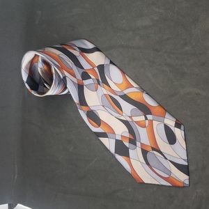 Cocktail colors silk tie